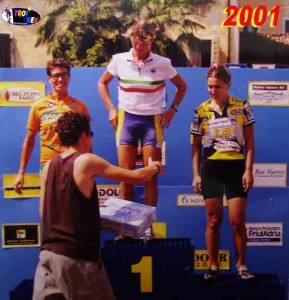 Troi Trek 2001: 1ª P. Guidolin, 2ª E. Bressan, 3ª M. Dal Pos