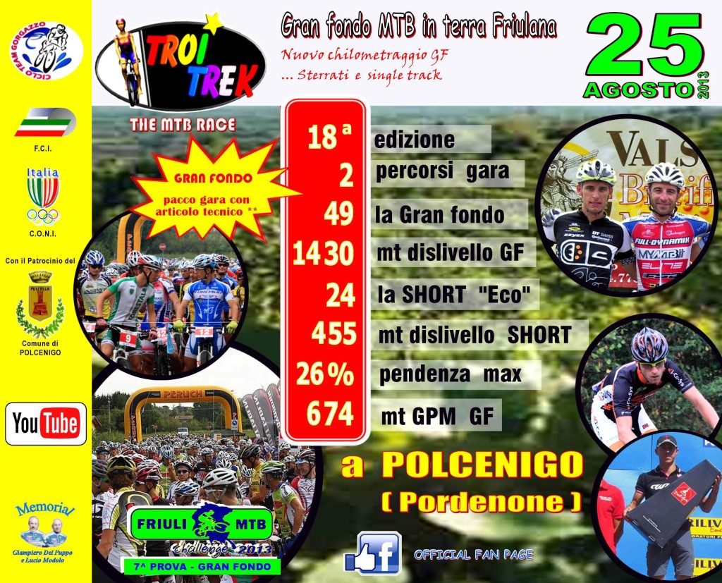 Granfondo Troi Trek 2013